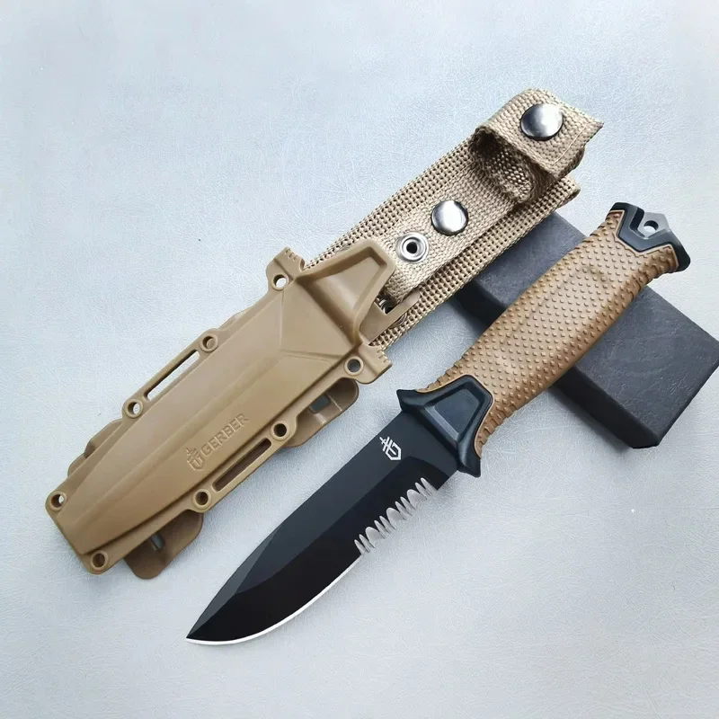 Dive Knife Titanium - Outdoor-Klappmesser Mehrzweck-Campingmesser mit Hoher Härte Scharfes