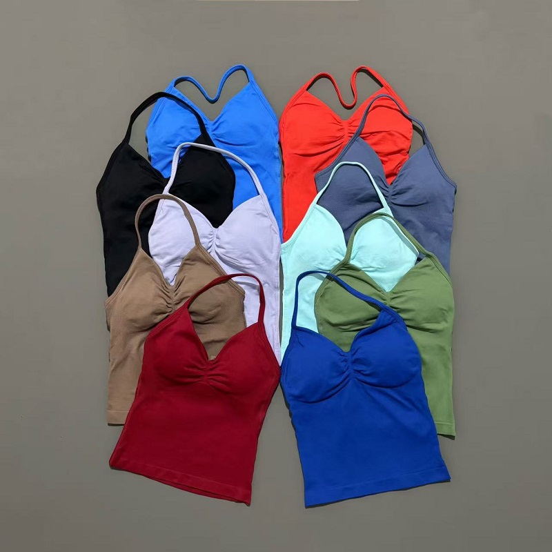 Aquatic Gym - Gym Sport Tops Frauen Nahtlose Yoga
