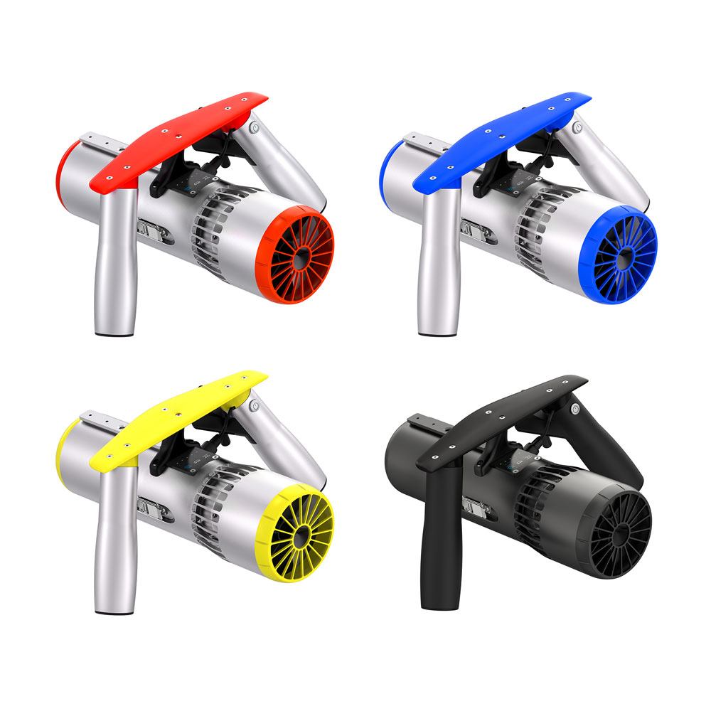 Aquatic Sports Scuba - Tragbarer Wassersport-Scooter mit Mehrfachmodus, 50M Tauchtiefe,
