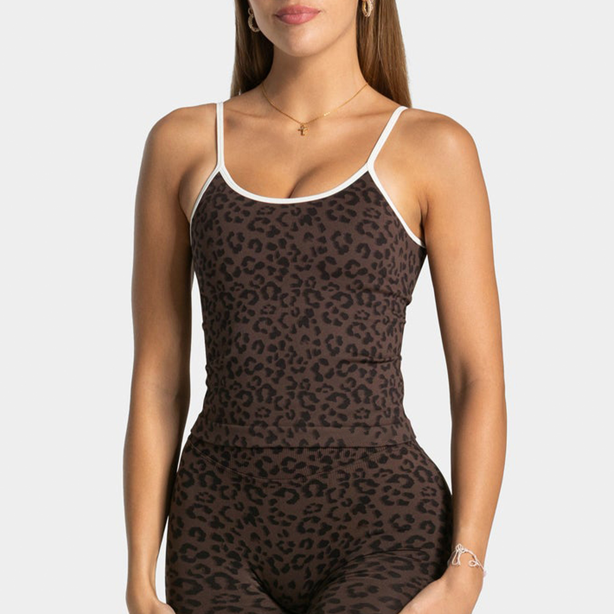 Sexy Leopardenmuster Yoga Tank – Aquatic Gym Bewertung und Preis