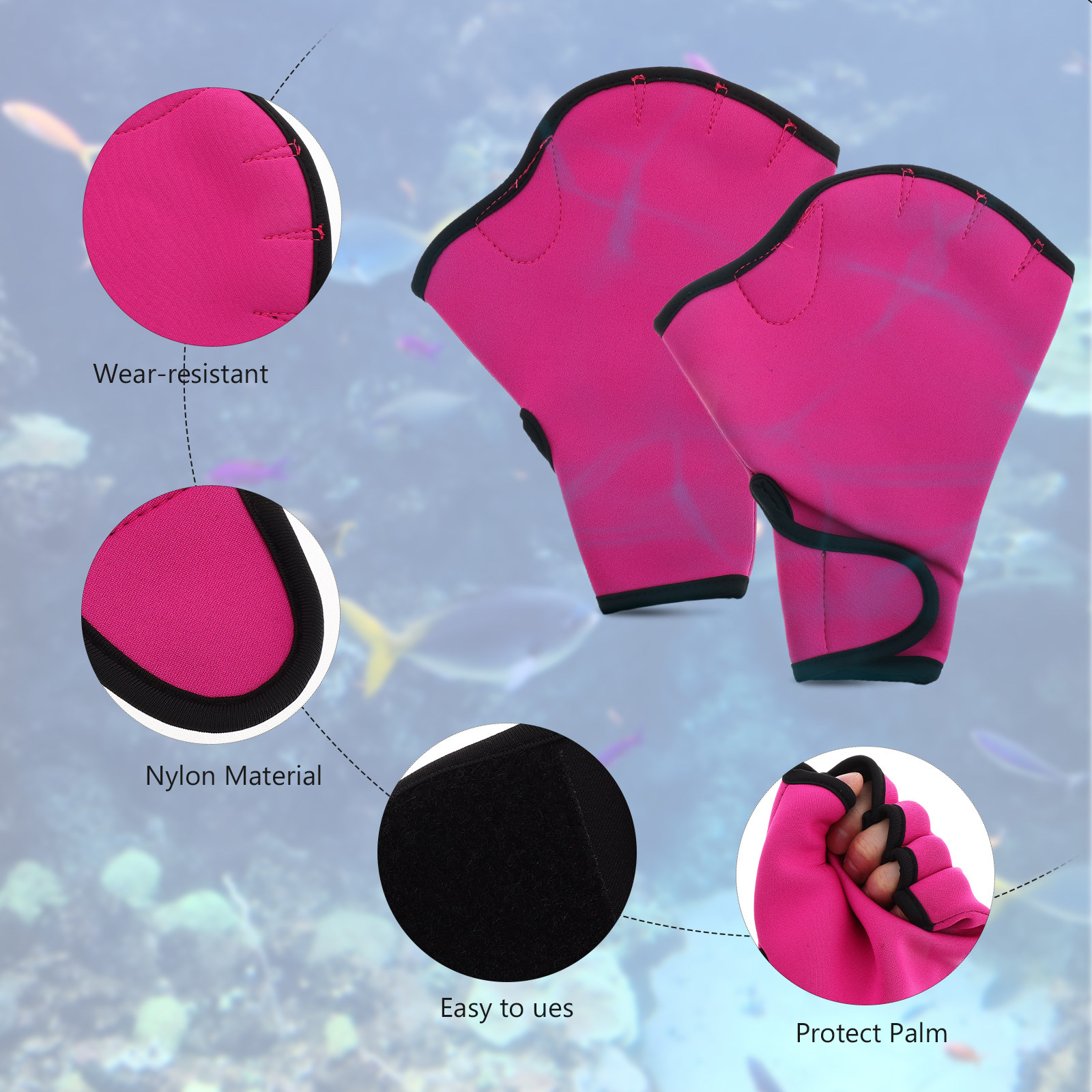 1 Paar Schwimmtrainingshandsch – Aquatic Sports Scuba Bewertung und Preis