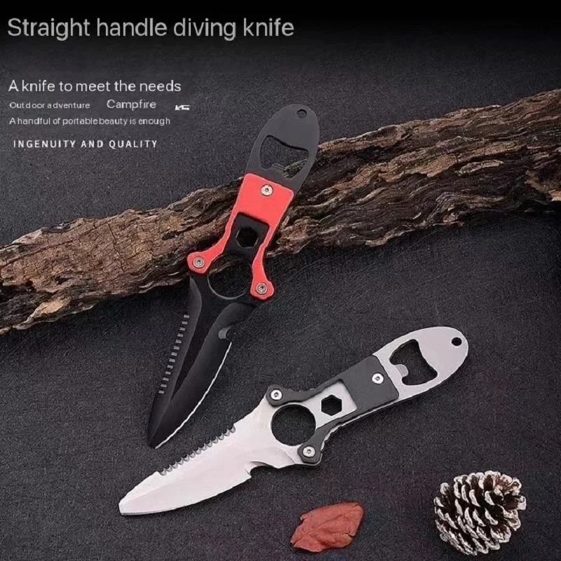 Multifunktionales Messer aus E – Dive Knife Titanium Bewertung und Preis